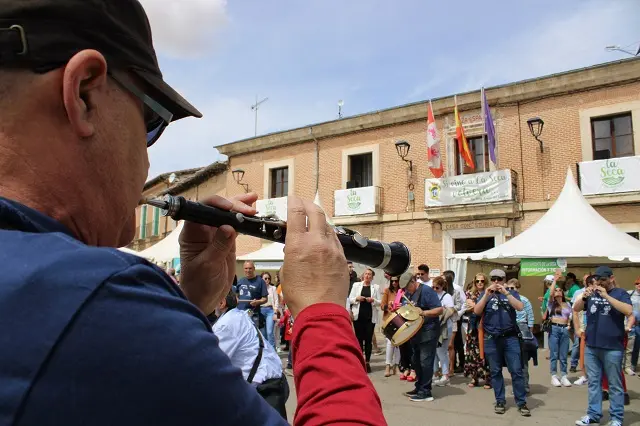 Dulzaineros en la Fiesta del Verdejo de La Seca | Valladolid Plural