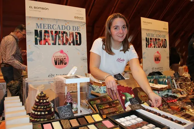Confiter&iacute;a El Bomb&oacute;n en el Mercado de Navidad | Valladolid Plural