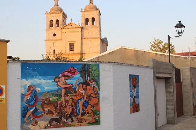 Exposici&oacute;n Street Art en Cigales con obras cl&aacute;sicas de la historia del arte | Valladolid Plural