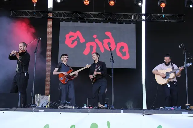 Concierto de El Nido en el Festival Sarmiento Folk de La Seca | Valladolid Plural