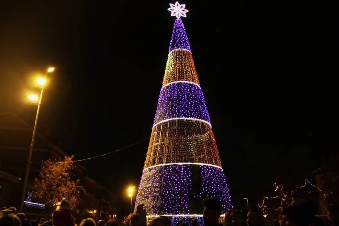 Encendido luces y arbol de Navidad La Cisterniga 2025 (7)