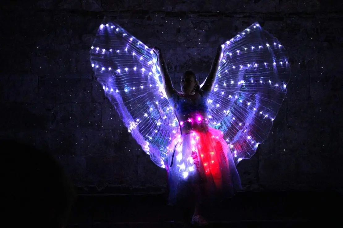 Llegada motera Papa Noel Mojados Navidad 2025 (6)