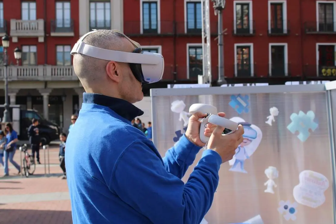 Celebracion acto Dia Mundial del Autismo Plaza Mayor Valladolid 2026 (1)