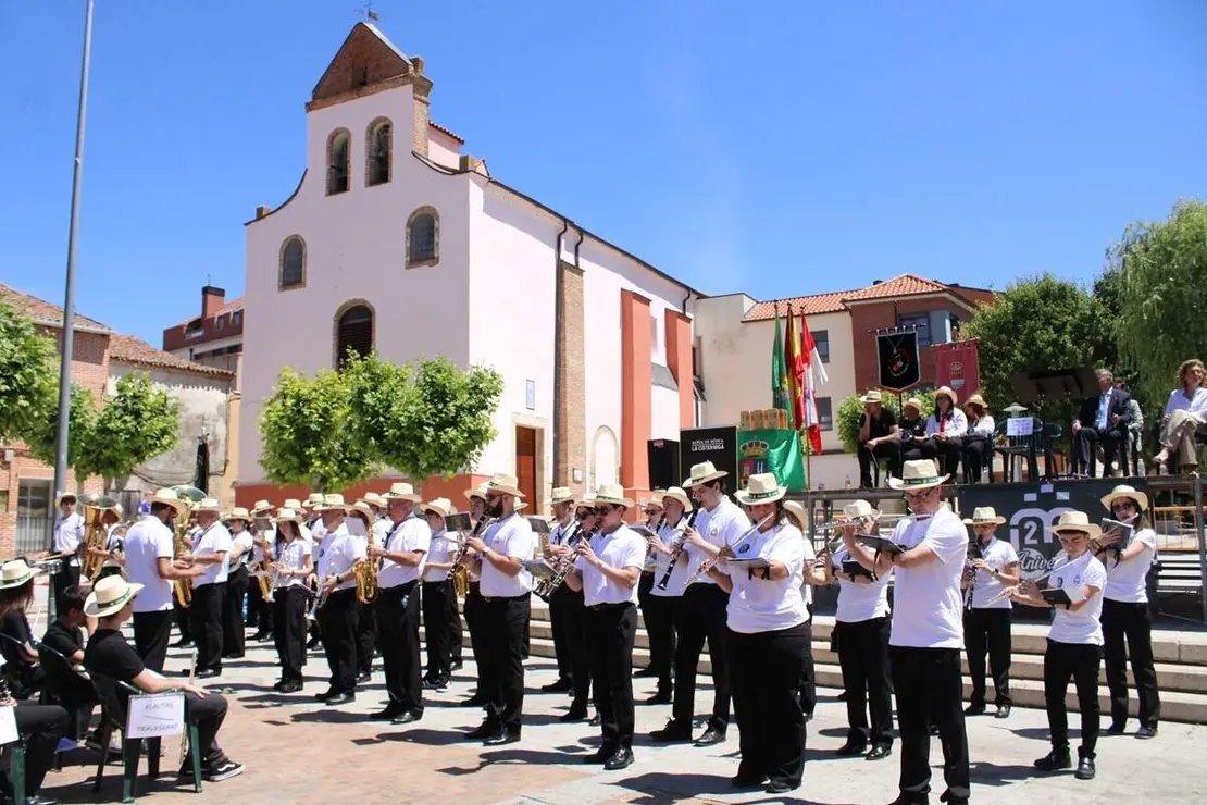 Concierto 25 aniversario Banda de Musica de La Cisterniga encuentro agrupaciones provincia (7)