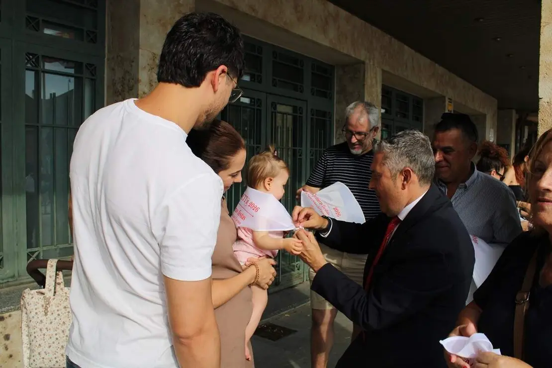 Entrega del panuelo y proclamacion de Quintos y Quintas Fiestas de La Cisterniga 2026 (3)