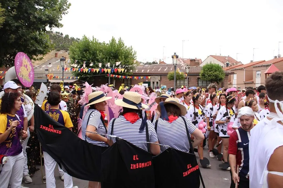Desfile de disfraces inicio Fiestas San Roque Cabezon de Pisuerga 2026 (1)