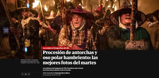 La Fiesta del V&iacute;tor de Mayorga en &ldquo;The Guardian&rdquo;