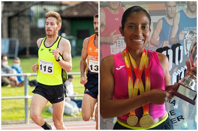 David Garc&iacute;a y Mercedes Pila, ganadores de la 32&ordf; Media Marat&oacute;n de Valladolid