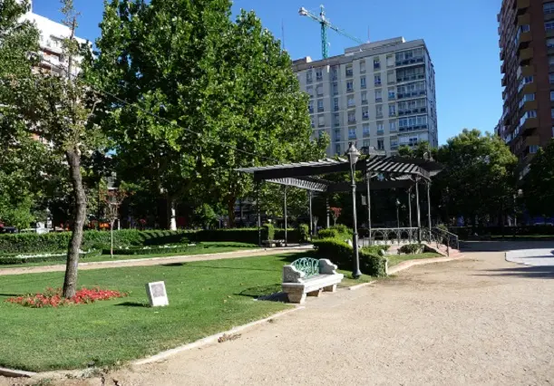 Parque de Poniente en Valladolid 
