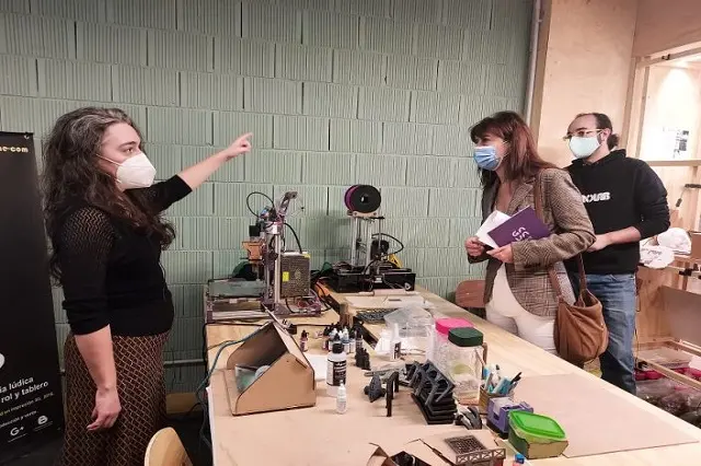 La concejala de Cultura,, Ana Redondo, ha visitado las Galer&iacute;as VA, antiguas Galer&iacute;as L&oacute;pez G&oacute;mez | Fuente: Ayuntamiento de Valladolid