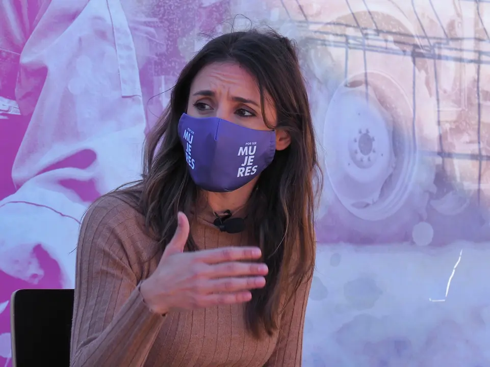 Irene Montero en San Pelayo