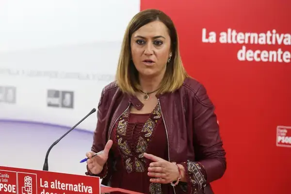 Virginia Barcones | Fuente: PSOE Castilla y Le&oacute;n
