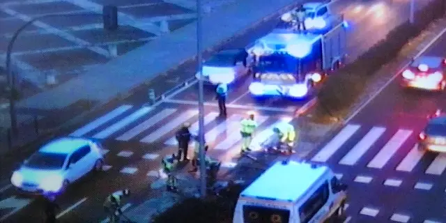 Im&aacute;genes grabadas por la c&aacute;mara en la avenida Salamanca | Fuente: Polic&iacute;a de Valladolid 