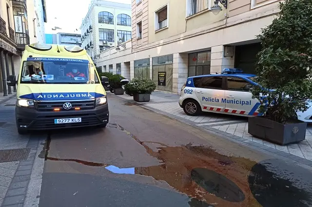 Lugar del atropello | Fuente: Polic&iacute;a Valladolid