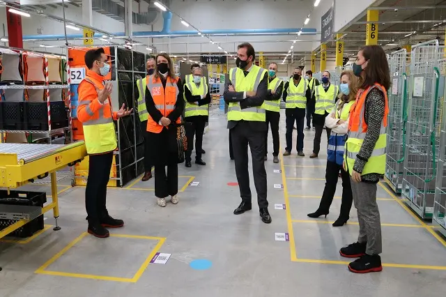 El alcalde de Valladolid, &Oacute;scar Puente, ha visitado este lunes las instalaciones | Fuente: Ayuntamiento de Valladolid