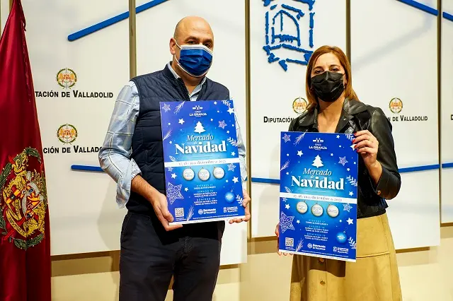 Valladolid. 9/12/2021. Presentaci&oacute;n del Mercado Navide&ntilde;o en La Granja. 
FOTO/DPV/MIGUEL &Aacute;NGEL SANTOS