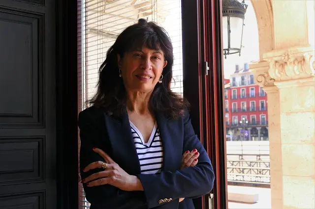 Ana Redondo, concejala de Cultura y Turismo del Ayuntamiento de Valladolid, en plena entrevista con este medio | Valladolid Plural