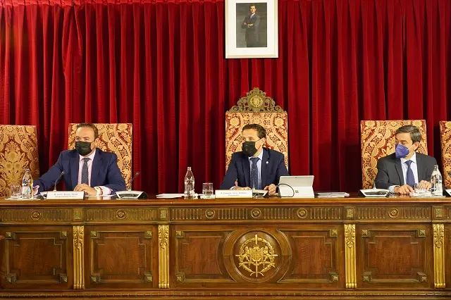 valladolid. 22/4/2022. Pleno de la Diputaci&oacute;n del mes de abril. FOTO/DPV/Miguel &Aacute;ngel Santos