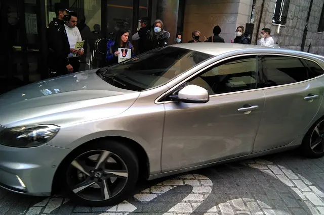 &Oacute;scar S.M. acudiendo a declarar a los juzgados de Valladolid | Valladolid Plural