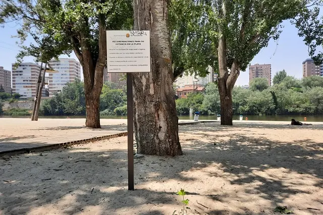 Entrada de la Playa de las Moreras | Valladolid Plural