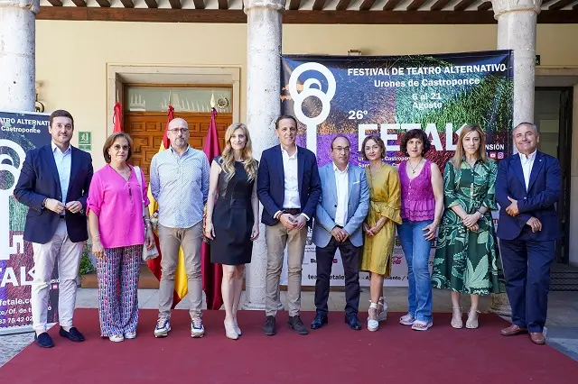Valladolid. 26/7/2022. Presentaci&oacute;n de FETALE, Festival de teatro alternativo de urones de Castroponce. FOTO/DPV/Miguel &Aacute;ngel Santos