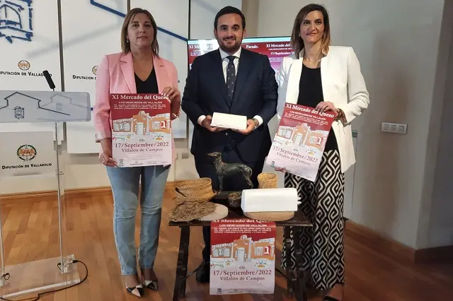 Presentaci&oacute;n del XI Mercado del Queso de Villal&oacute;n de Campos en el Palacio de Pimentel | Valladolid Plural