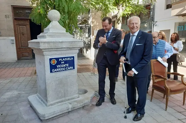 Inauguración de la Plazuela Vicente Garrido Capa | Valladolid Plural