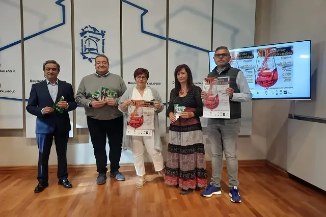 Presentaci&oacute;n de la XLII Fiesta de la Vendimia de Cigales en el Palacio de Pimentel | Valladolid Plural