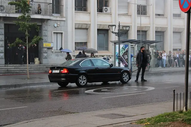 Rodaje de la serie 'Memento Mori' en el Colegio El Salvador | Valladolid Plural