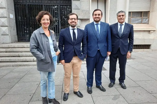 Los parlamentarios nacionales del PP de Valladolid, Mercedes Cantalapiedra, Eduardo Carazo, Jos&eacute; &Aacute;ngel Alonso y Alberto Plaza | Valladolid Plural