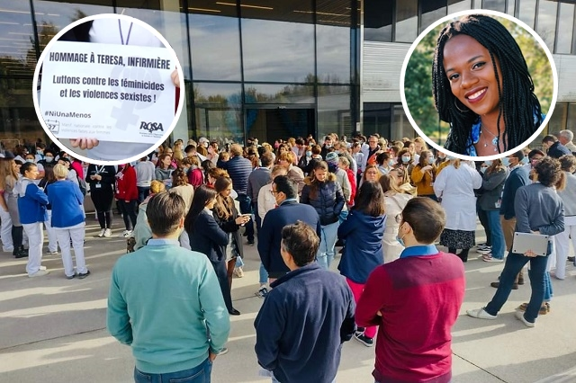 Los hospitales de Bruselas se concentran para rendir homenaje a Teresa Rodr&iacute;guez