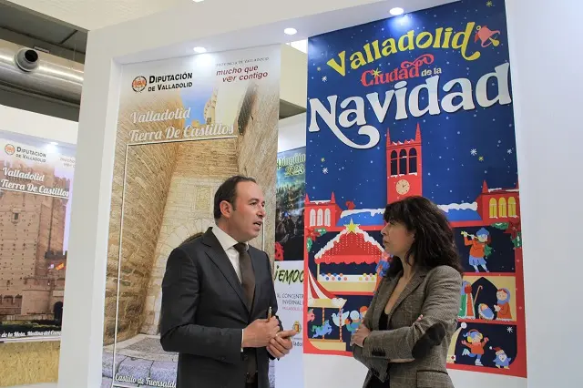 V&iacute;ctor Alonso y Ana Redondo presentan el stand de Valladolid en Intur | Valladolid Plural