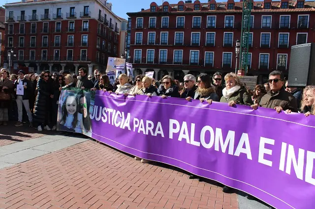 Concentraci&oacute;n por Paloma e India en la Plaza Mayor | Valladolid Plural