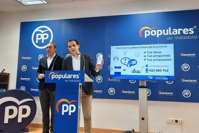&Iacute;scar presenta los canales de participaci&oacute;n del PP para las elecciones de mayo | Valladolid Plural