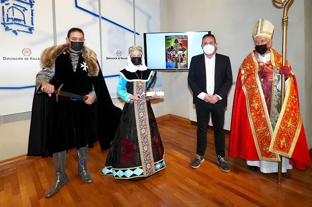 Presentaci&oacute;n de la recreaci&oacute;n hist&oacute;rica y mercado de La Donaci&oacute;n de la Villa de Fresno el Viejo | Fuente: Diputaci&oacute;n de Valladolid