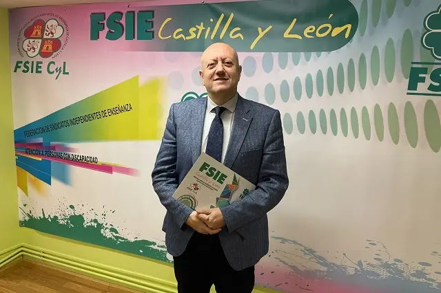 Presidente de FSIE Castilla y Le&oacute;n, &Aacute;ngel Arias