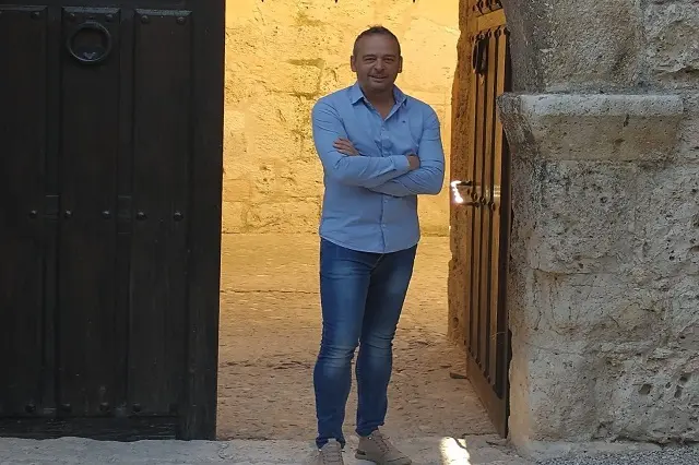 El alcalde y candidato del PSOE en Portillo, Juan Antonio Esteban