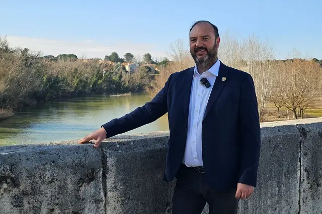 El alcalde y candidato del PSOE en el Ayuntamiento de Tudela de Duero, Luis Javier G&oacute;mez