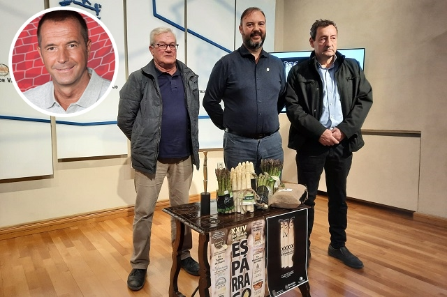 Presentaci&oacute;n del Premio Esp&aacute;rrago 2023 de Tudela de Duero, en c&iacute;rculo el premiado Manu Carre&ntilde;o | Valladolid Plural