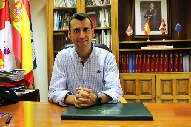 El alcalde y candidato del PP de Medina de Rioseco, David Esteban | Valladolid Plural