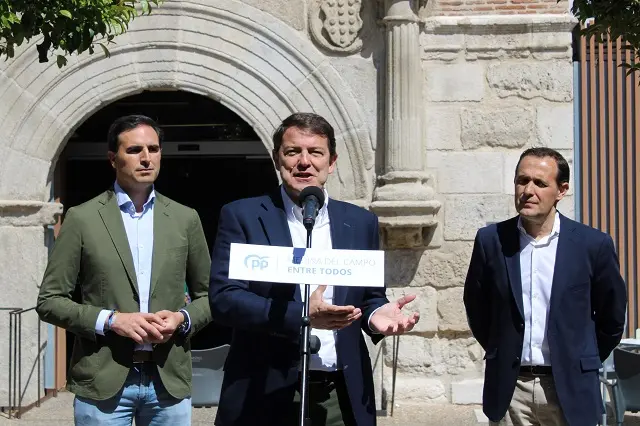 Ma&ntilde;ueco, durante el acto de presentaci&oacute;n de Guzm&aacute;n G&oacute;mez en Medina del Campo | Valladolid Plural