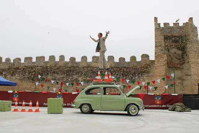 Espect&aacute;culo de CircOlmedo en la Corrala del Palacio del Caballero | Valladolid Plural