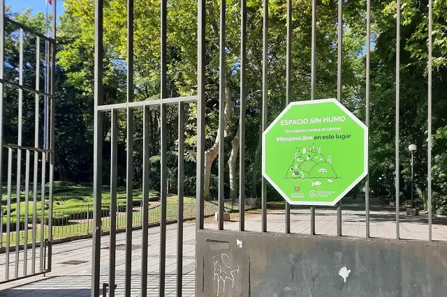 Se&ntilde;alizaci&oacute;n en Campo Grande como espacio sin humo | Valladolid Plural
