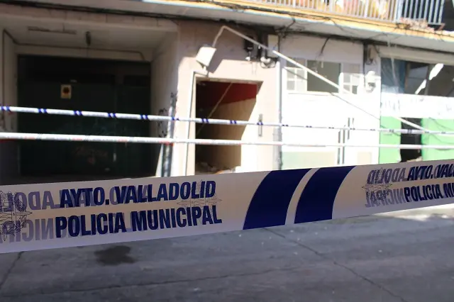 Explosi&oacute;n en la calle Goya a la altura del n&uacute;mero 32 | Valladolid Plural