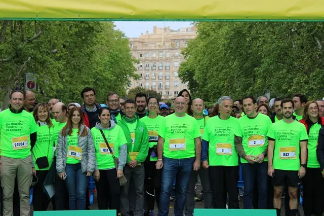 Inicio de la Marcha Contra el C&aacute;ncer Valladolid | Valladolid Plural