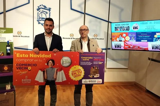 La Diputaci&oacute;n presenta el Mercado de Navidad y las campa&ntilde;as del comercio rural | Valladolid Plural