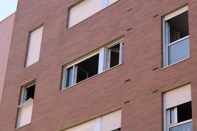 Ventanas del piso donde resid&iacute;a M&oacute;nica, la mujer asesinada | Valladolid Plural