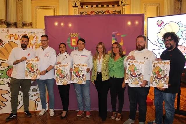 La concejala de Juventud presenta 'Pucela Chef' junto a cocineros locales |  Valladolid Plural