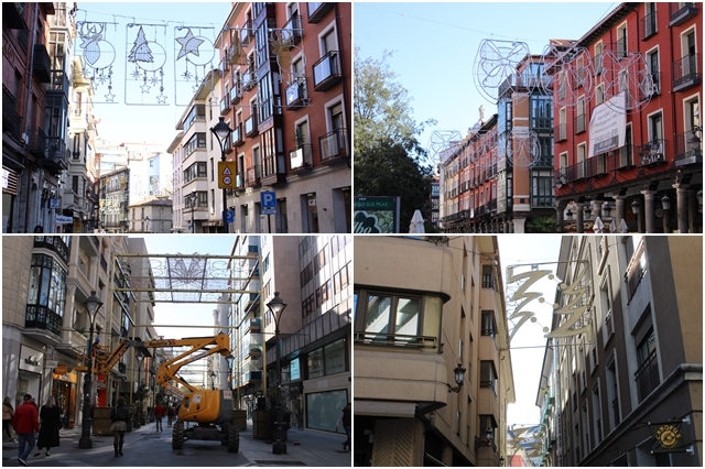 Instalaci&oacute;n de las luces de Navidad en las principales calles del centro | Valladolid Plural