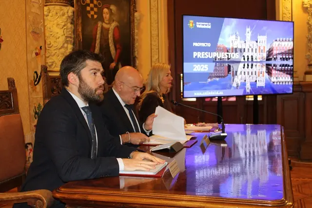 Presentaci&oacute;n de los Presupuestos 2025 del Ayuntamiento | Valladolid Plural